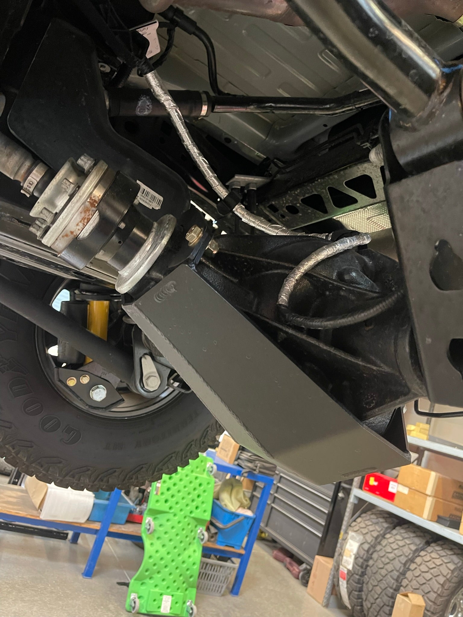 Foutz Motorsports Rear Differential Skid Plate 2021-2026 Ford Bronco