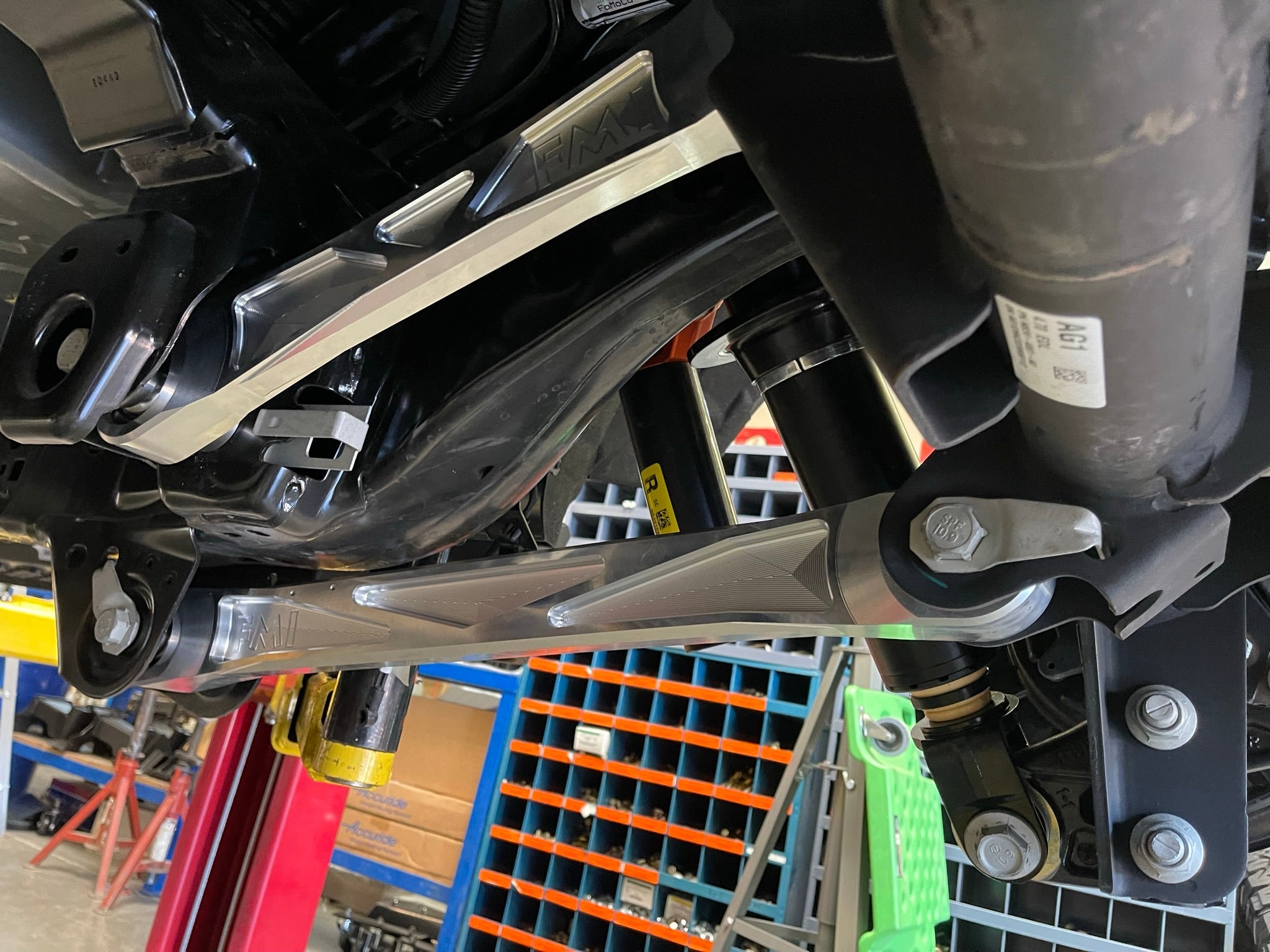 Foutz Motorsports Billet Aluminum Rear Suspension Upper Arms 2022-2026 Ford Bronco Raptor