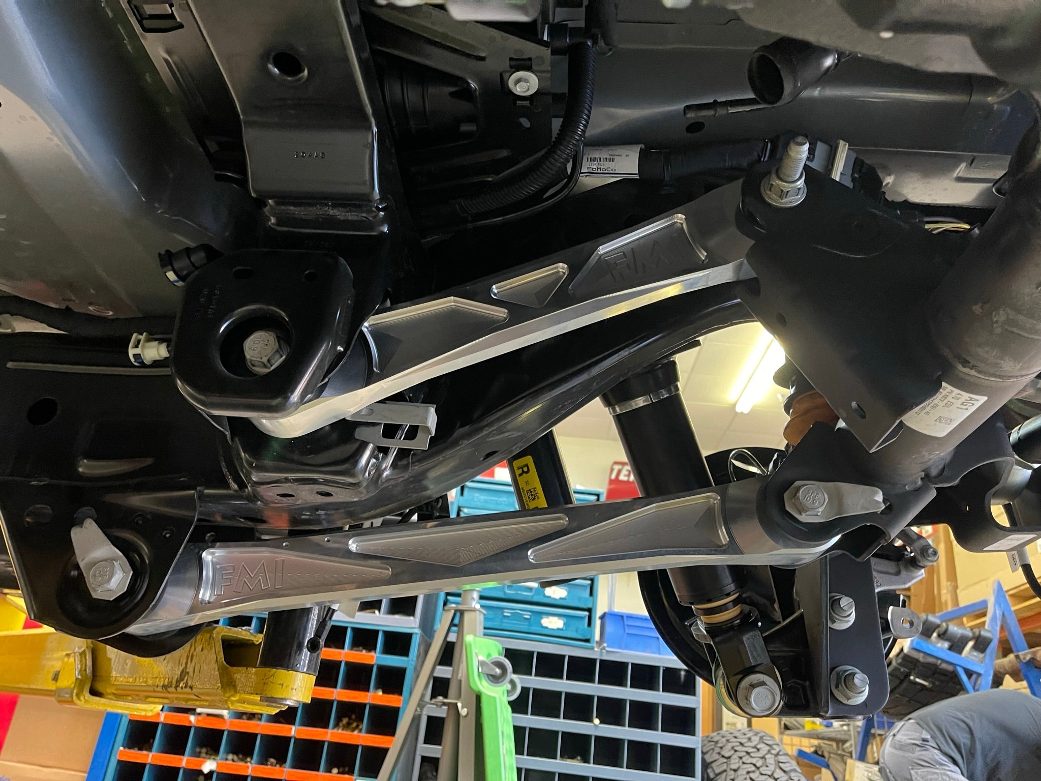 Foutz Motorsports Billet Aluminum Rear Suspension Upper Arms 2022-2026 Ford Bronco Raptor