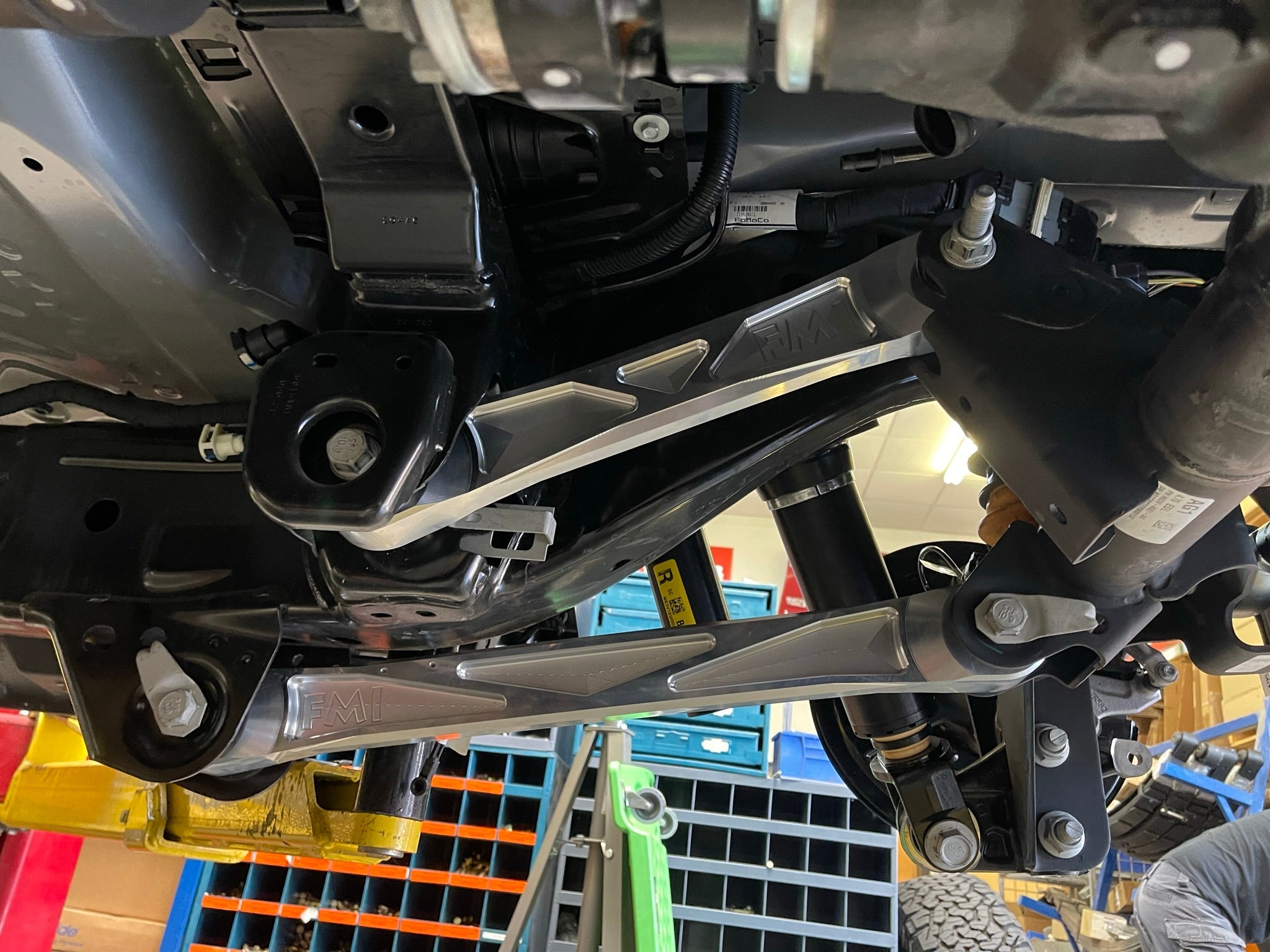 Foutz Motorsports Billet Aluminum Rear Suspension Lower Arms 2022-2026 Ford Bronco Raptor