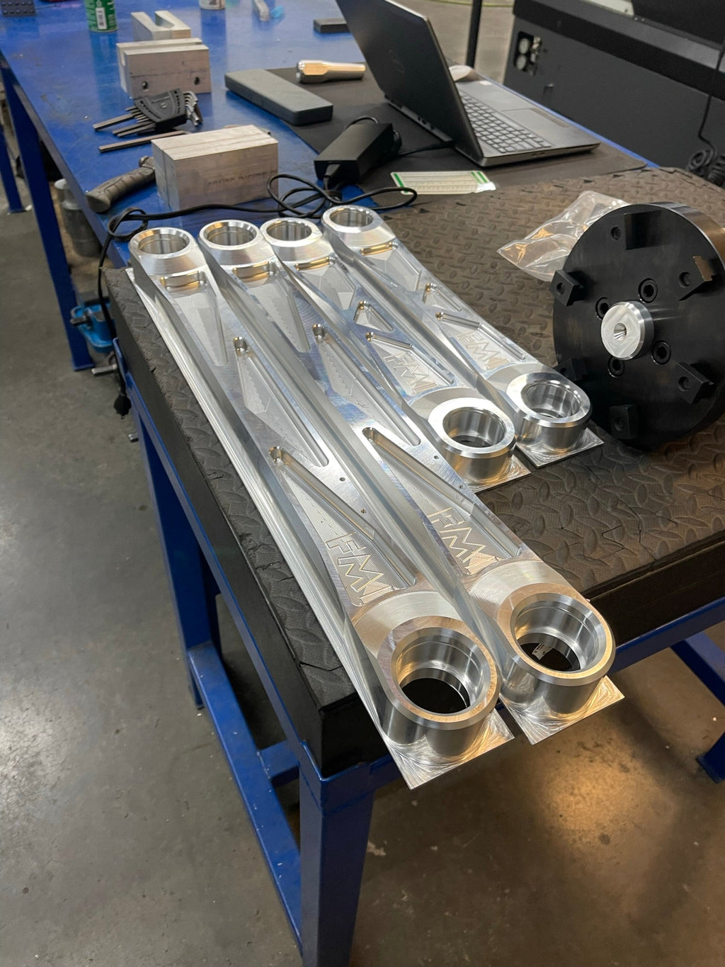 Foutz Motorsports Billet Aluminum Rear Suspension Upper Arms 2022-2026 Ford Bronco Raptor