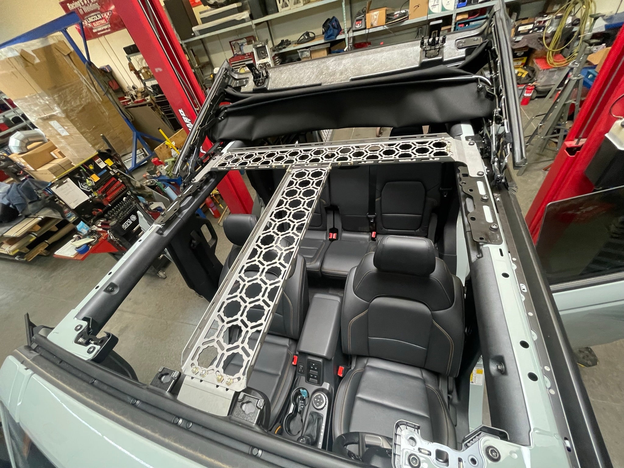 Foutz Motorsports 6th Gen Roof Panel Mount kit by Adapt-a-panel (full section) 2021-2026 Ford Bronco