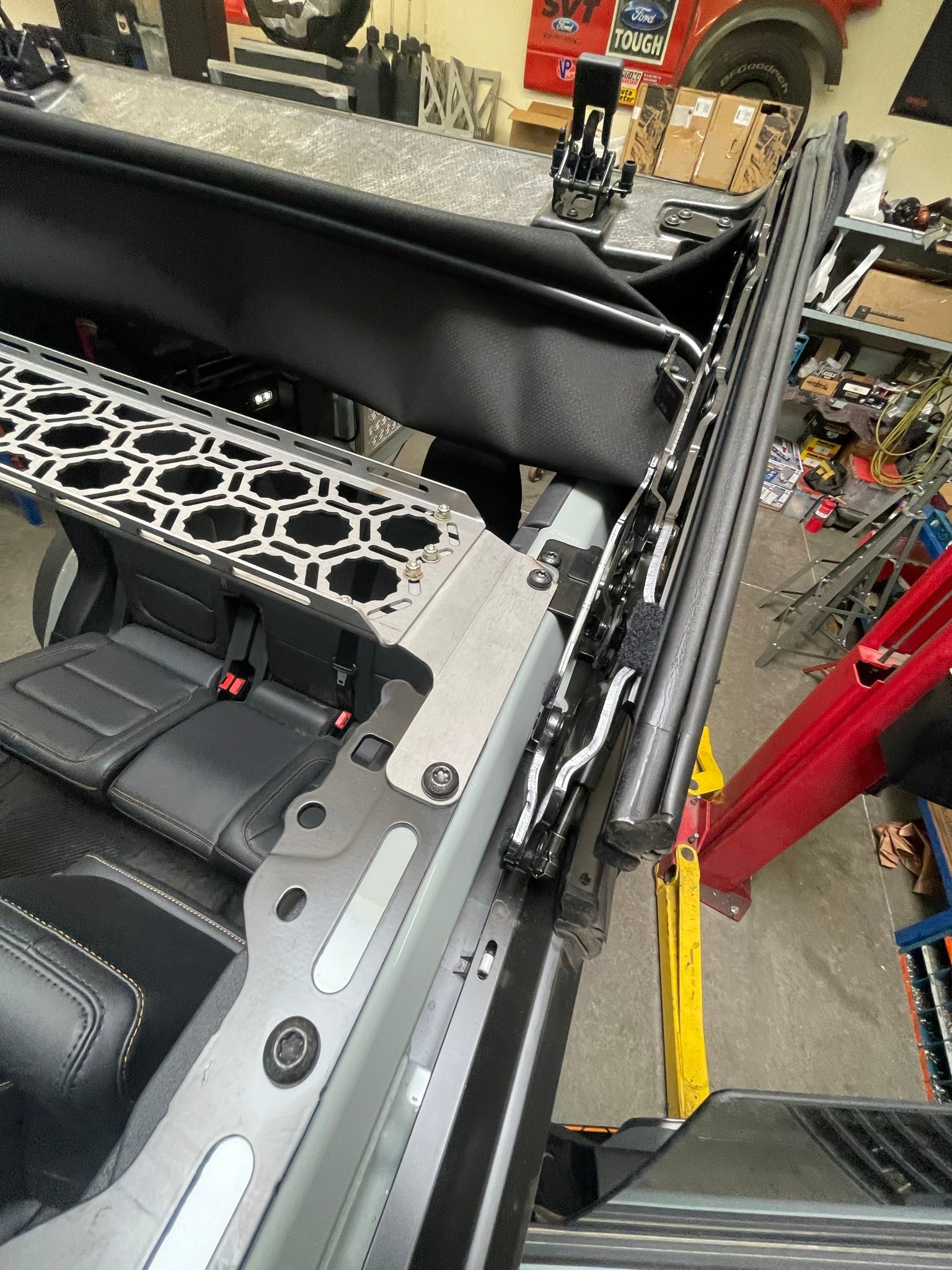 Foutz Motorsports 6th Gen Roof Panel Mount kit by Adapt-a-panel (full section) 2021-2026 Ford Bronco