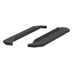 ARIES RidgeStep 6-1/2" x 53" Black Steel Running Boards (No Brackets), 1999-2026 Ford F-250/F-350 Super Duty, 2007-2017 Toyota Tundra, 2009-2026 Ford F-150 & more