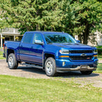 ARIES RidgeStep 6-1/2" x 91" Black Steel Running Boards (No Brackets), 1999-2026 Ford F-250/F-350/F-450 Super Duty, 2009-2026 Ford F-150, 2017-2026 Ford F-550 Super Duty & more