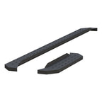 ARIES RidgeStep 6-1/2" x 96", 36" Black Steel Running Boards (No Brackets), 1999-2014 Ford E-350 Super Duty