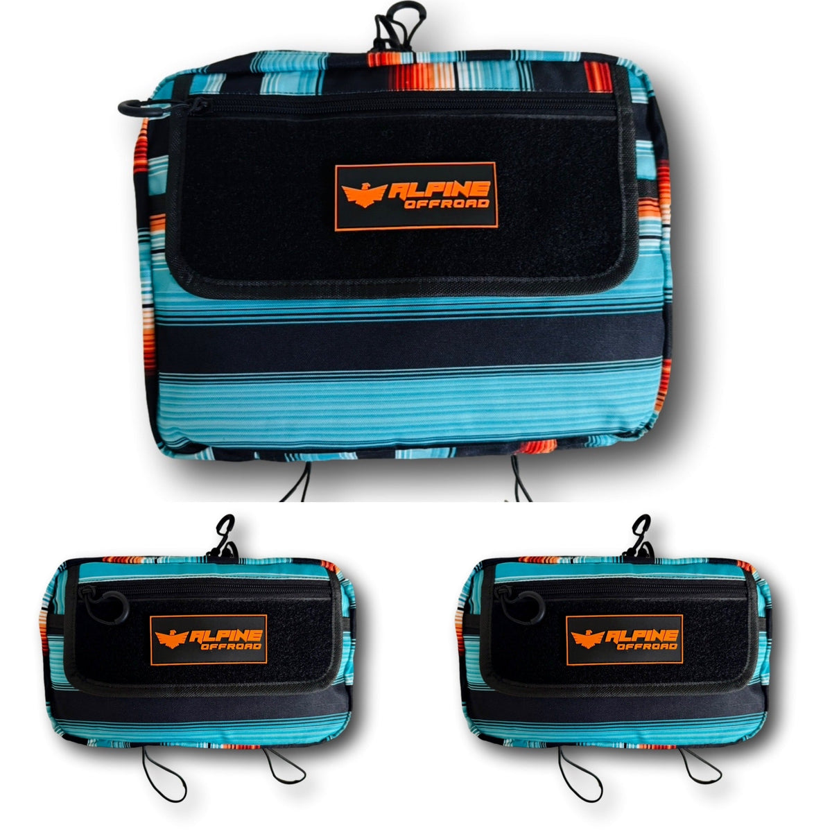 Pacifico Molle Pouch Set- (1 Large, 2 Medium)