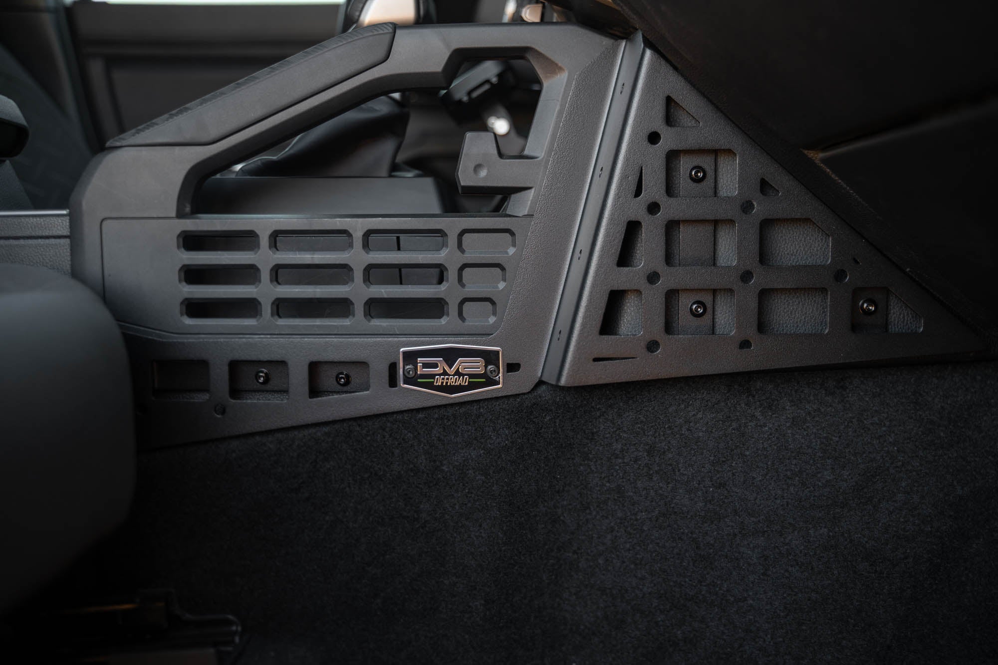 2024 2025 Toyota Tacoma Center Console Molle Panels Digital Device Mount DV8 Offroad