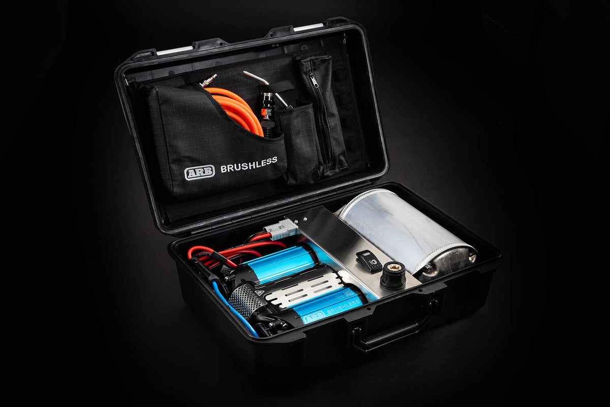 ARB Brushless Twin Motor Portable 12V Air Compressor - Apollo Off-Road