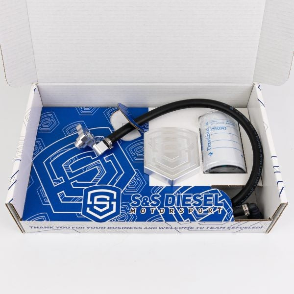 Gen2.1 2011-2025 6.7L Power Stroke CP4 Disaster Prevention Kit Billet Filter Head Upgrade With Filter S&S Diesel