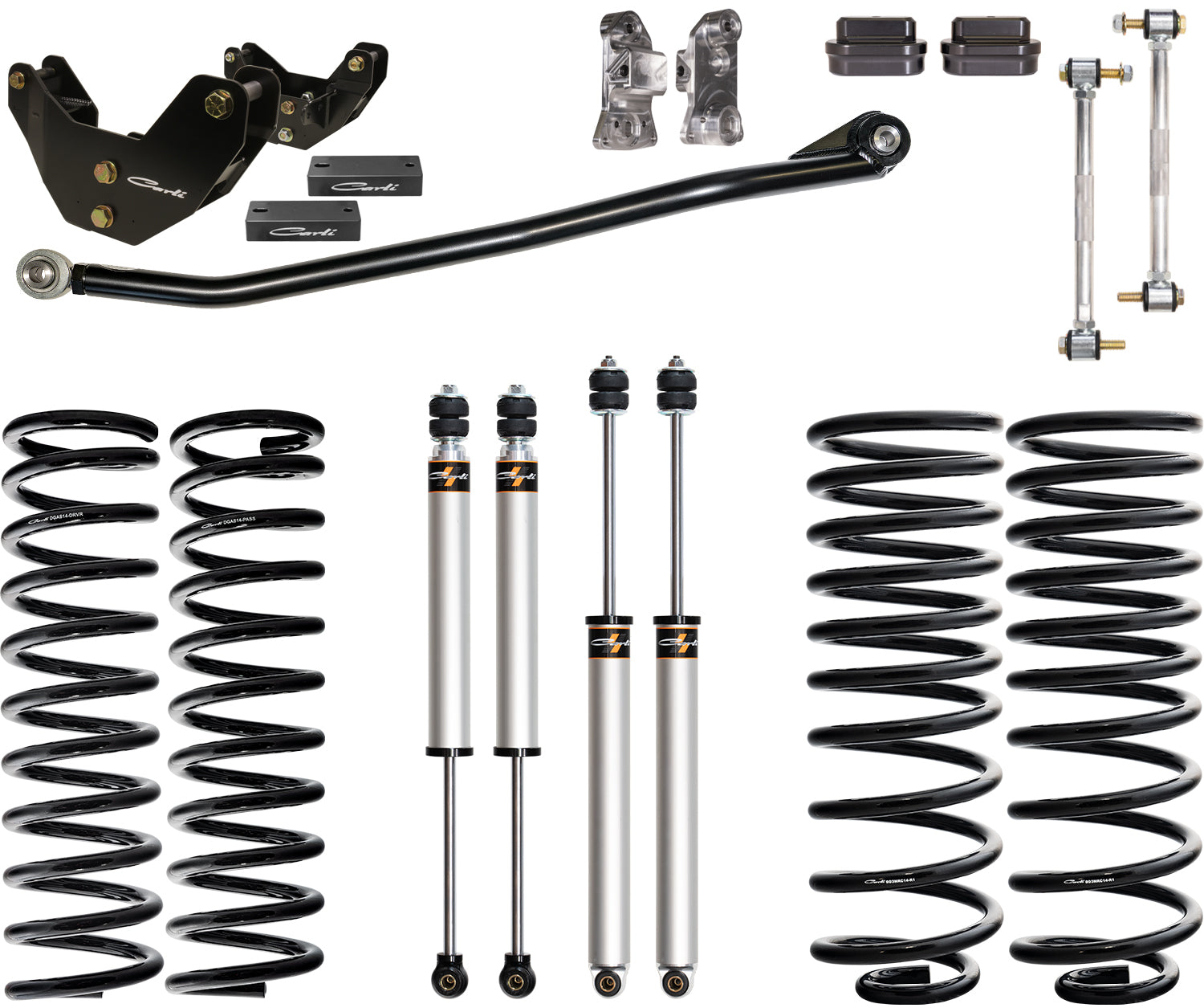 19+ RAM 2500 4x4 Hemi 3 inch Lift Commuter System R2 Coils Carli Suspension