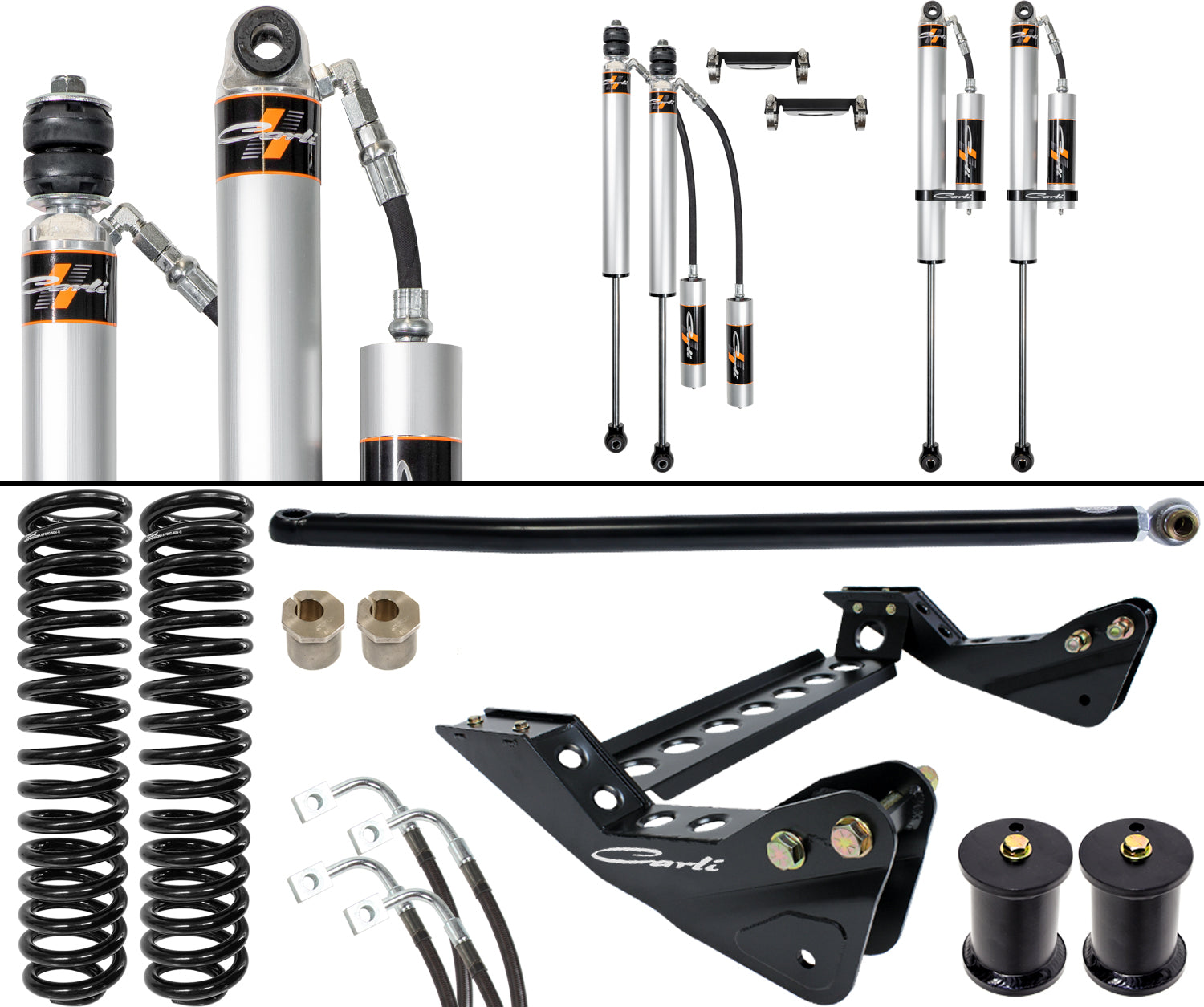Backcountry 2.0 System Base 4.5 Lift 2005-07 Ford F250/F350 Diesel Carli Suspension