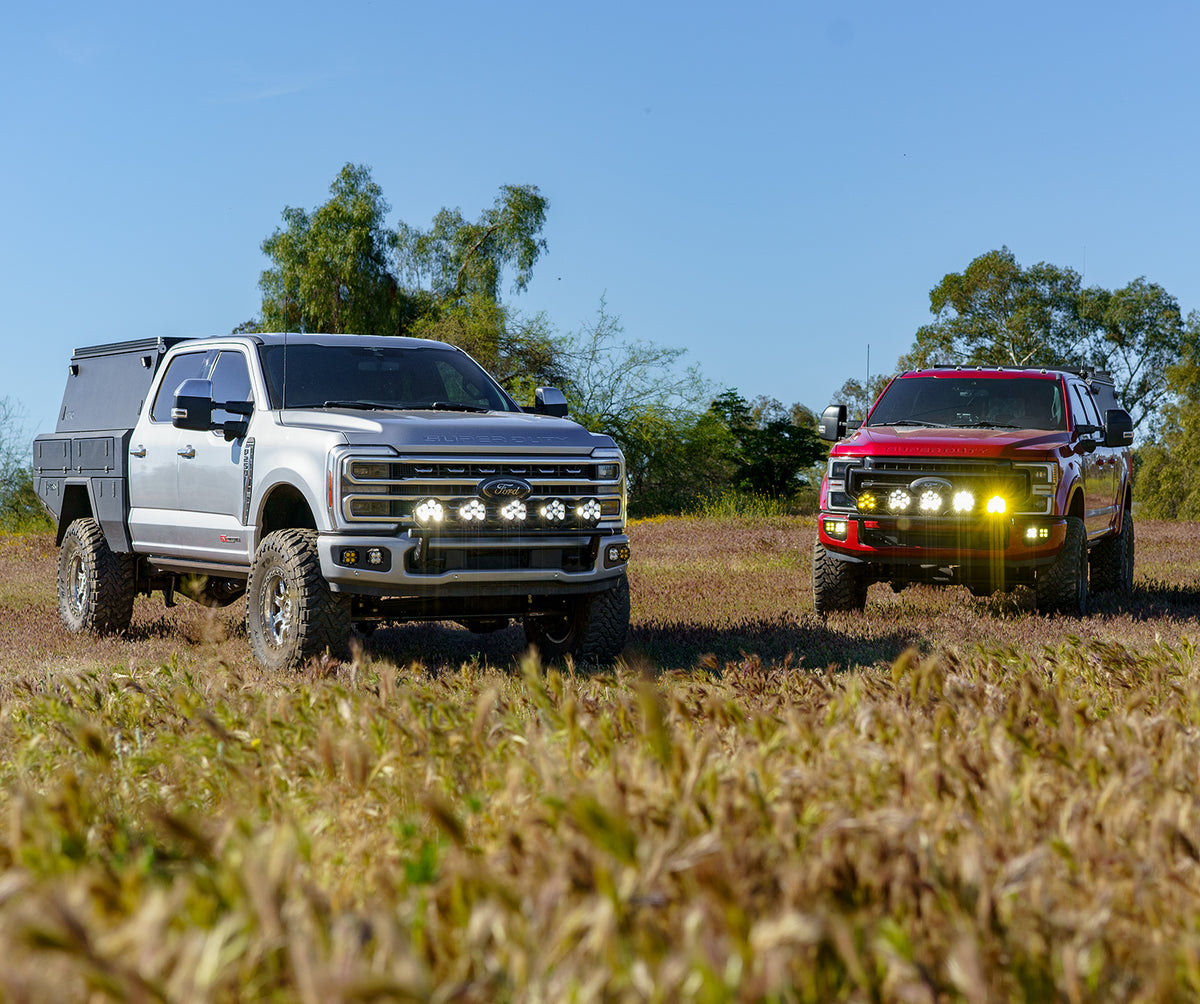17-26 Ford F250/350 4x4 Fabricated Front Light Bar Carli Suspension