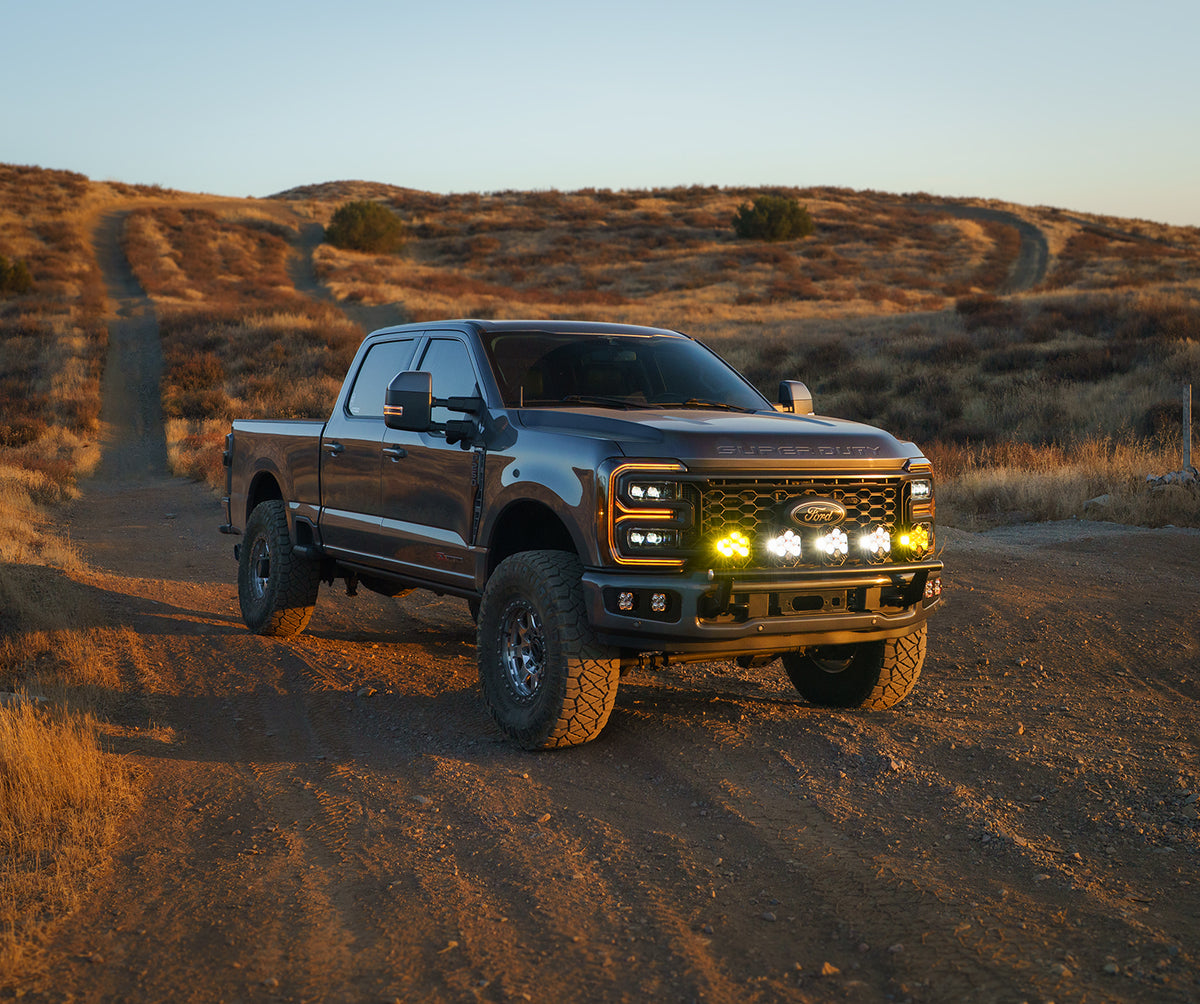 17-26 Ford F250/350 4x4 Fabricated Front Light Bar Carli Suspension