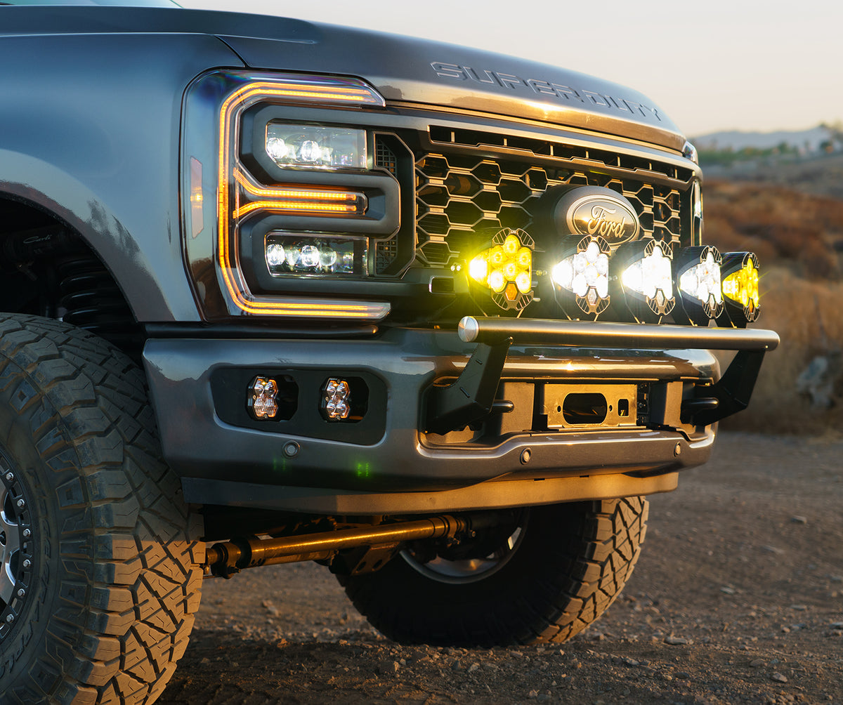 17-26 Ford F250/350 4x4 Fabricated Front Light Bar Carli Suspension