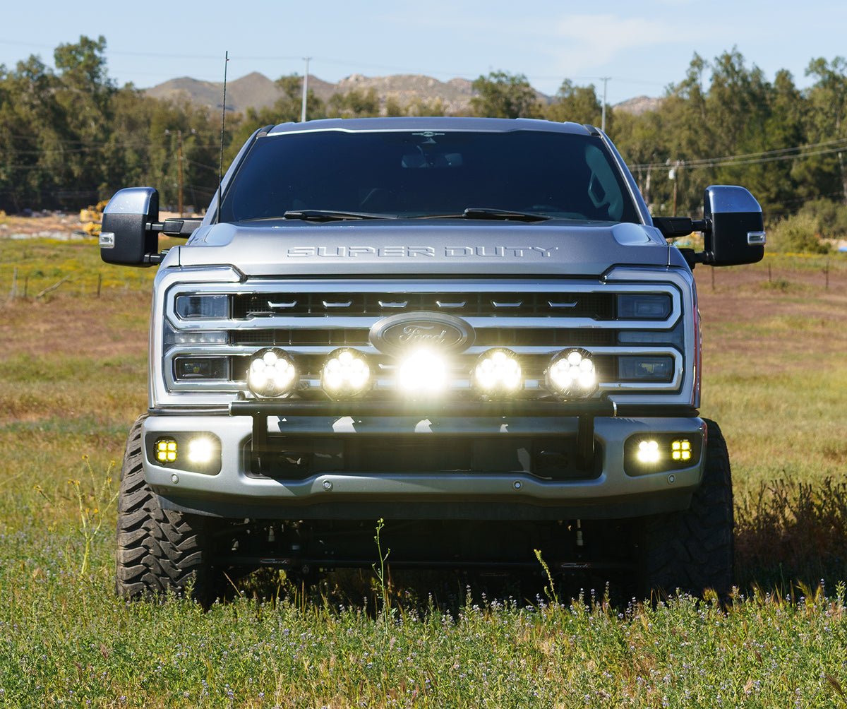 17-26 Ford F250/350 4x4 Fabricated Front Light Bar Carli Suspension