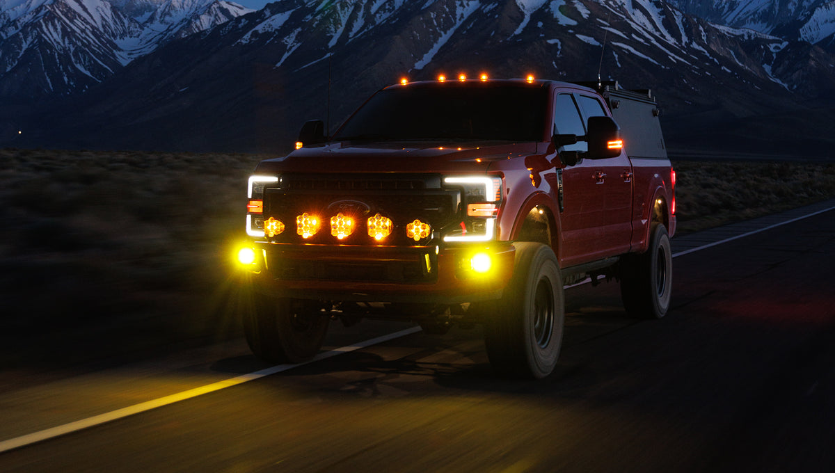 17-26 Ford F250/350 4x4 Fabricated Front Light Bar Carli Suspension