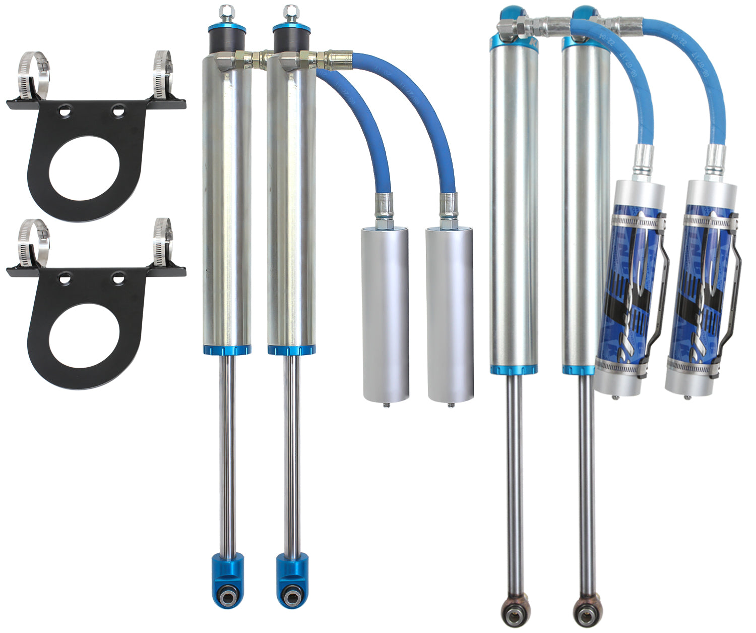 Pintop 2.5 Shock Set 4.5-5.5 Inch Lift 2005-23 Ford F250/F350 Carli Suspension