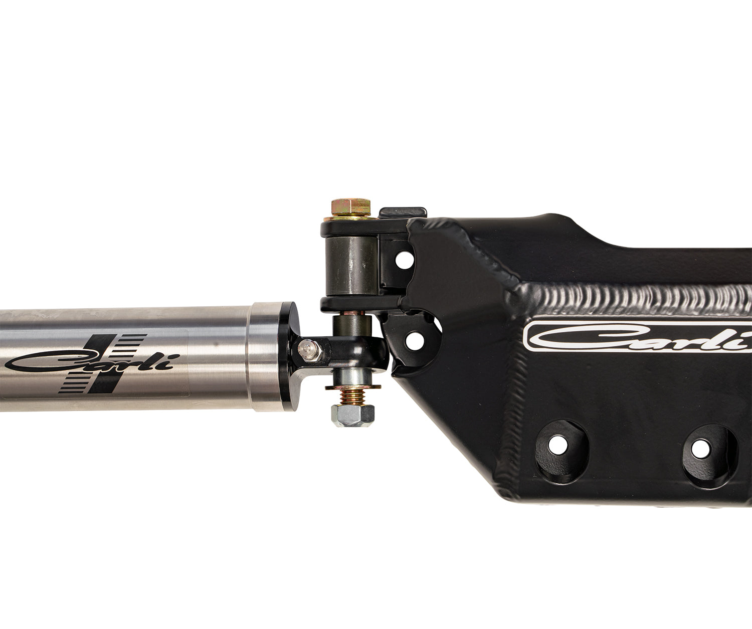 23+ Ford F250/350 4x4 Low Mount Steering Stabilizer Kit With Differential Guard Carli Suspension