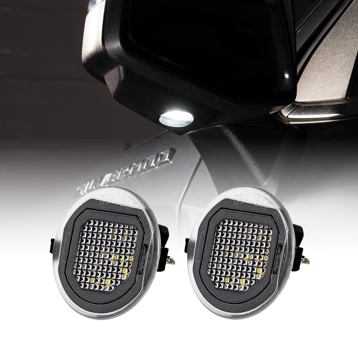 2019-2026 Chevrolet Silverado / GMC Sierra LED Puddle Lights (pair)