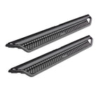 Dominator Xtreme D1 SideSteps With Mounting Bracket Kit Textured Black 2017-2025 Ford F-250/F-350 Go Rhino