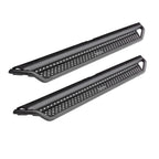 Dominator Xtreme D1 Side Steps W/Rocker Panel Mounting Bracket Kit Double Cab Textured Black 2024-2026 Toyota Tacoma Go Rhino