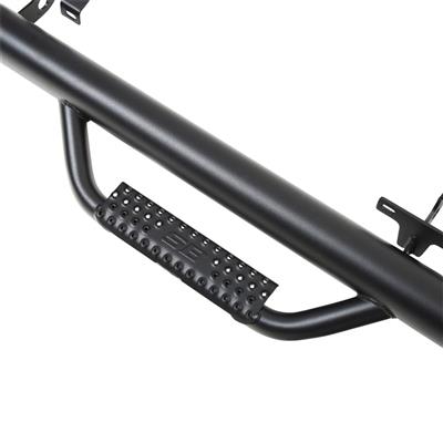 Wheel to Wheel Nerf Steps Ram 1500 Gloss Black Smittybilt