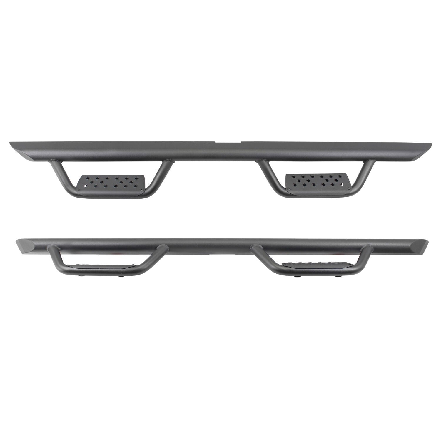 Domintator Extreme D2 Side Steps With Mounting Brackets Textured Black 2019-2026 Ford Ranger Go Rhino