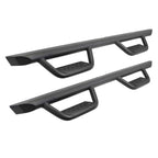 Domintator Extreme D2 Side Steps With Mounting Brackets Textured Black 1999-2016 Ford F-250/F-350 Extended Cab Go Rhino