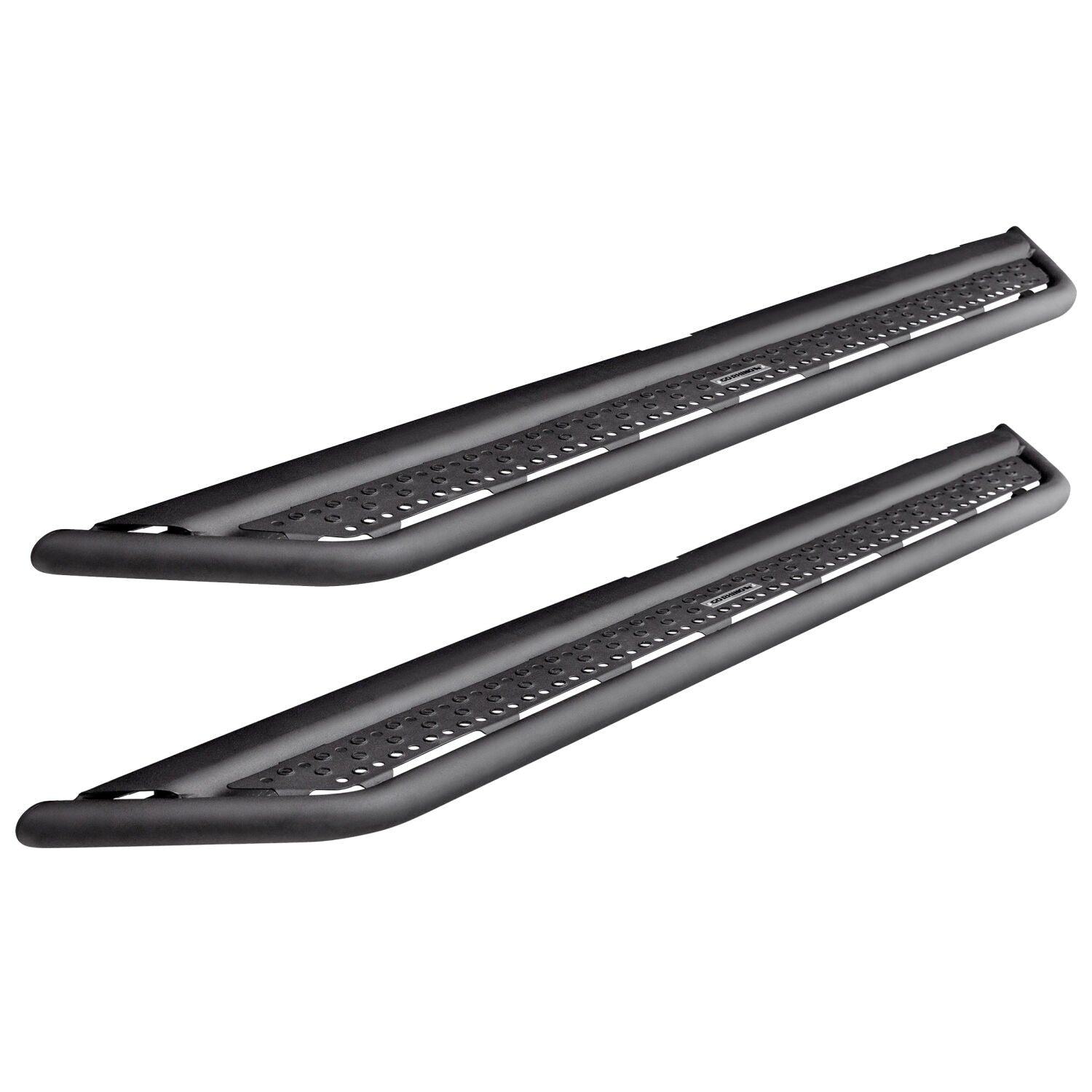 Dominator Xtreme D6 SideSteps With Mounting Bracket Kit Textured Black 2019-2026 Sierra 1500 2020-2026 Sierra 2500/3500 HD Go Rhino