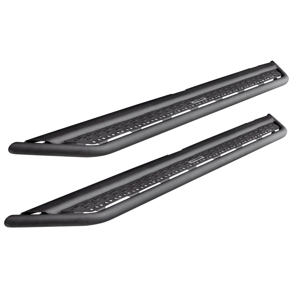 Dominator Xtreme D6 Side Steps with Rocker Panel Mounting Kit Double Cab Only Textured Black 2024-2026 Toyota Tacoma Go Rhino