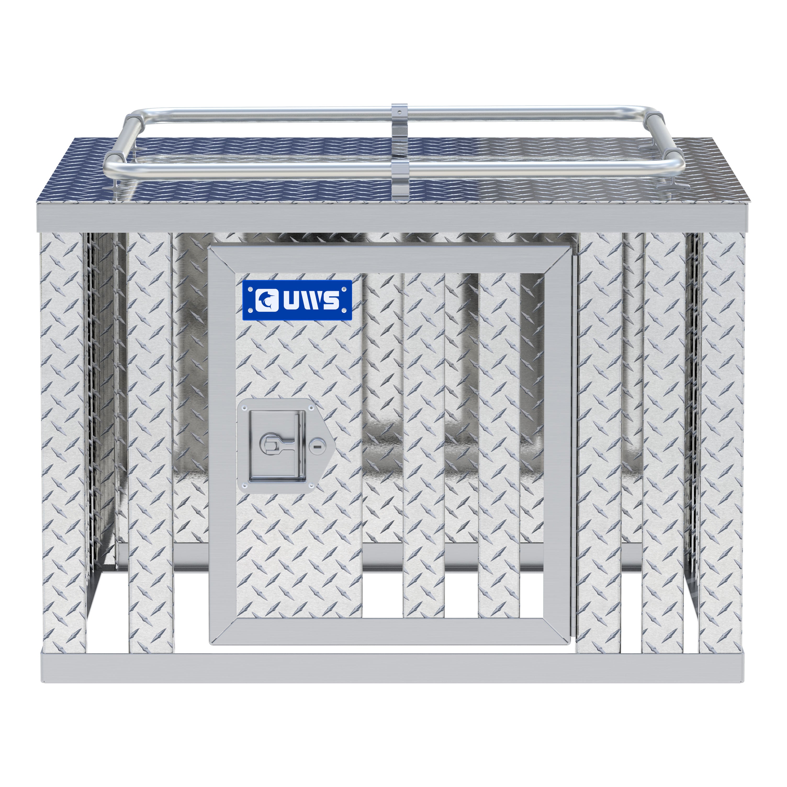UWS DB-3636 Bright Aluminum 36" x 36" Single-Door Dog Box