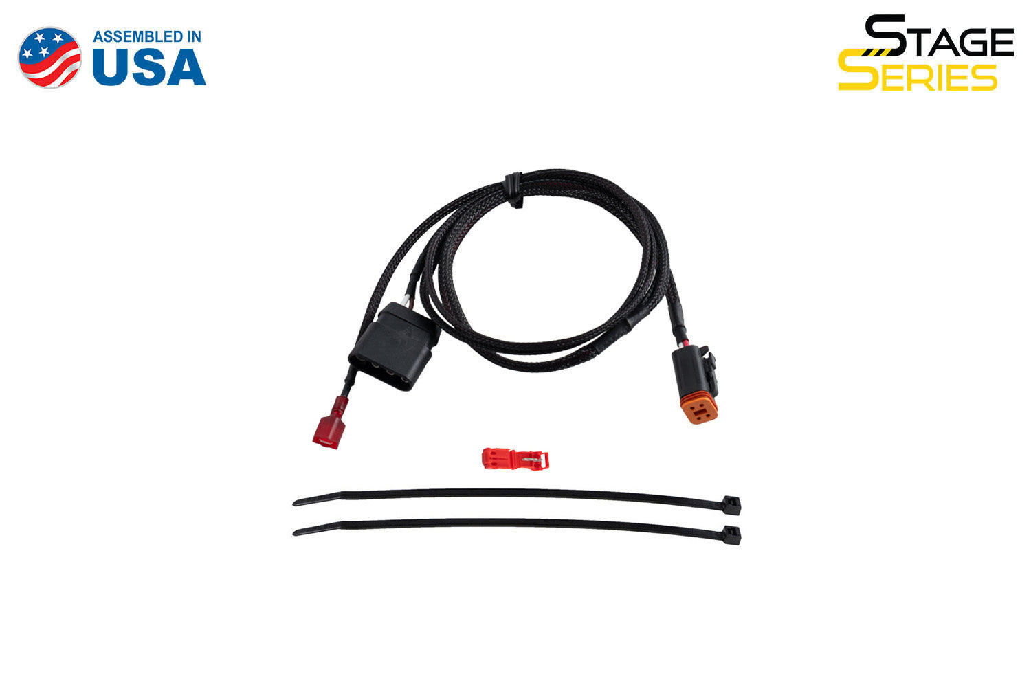 Diode Dynamics Stage Series 4-pin Single-Output Trailer Wiring Harness