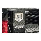 UWS DS-18-BLK Gloss Black Aluminum 18" Drawer Truck Tool Box (LTL Shipping Only)