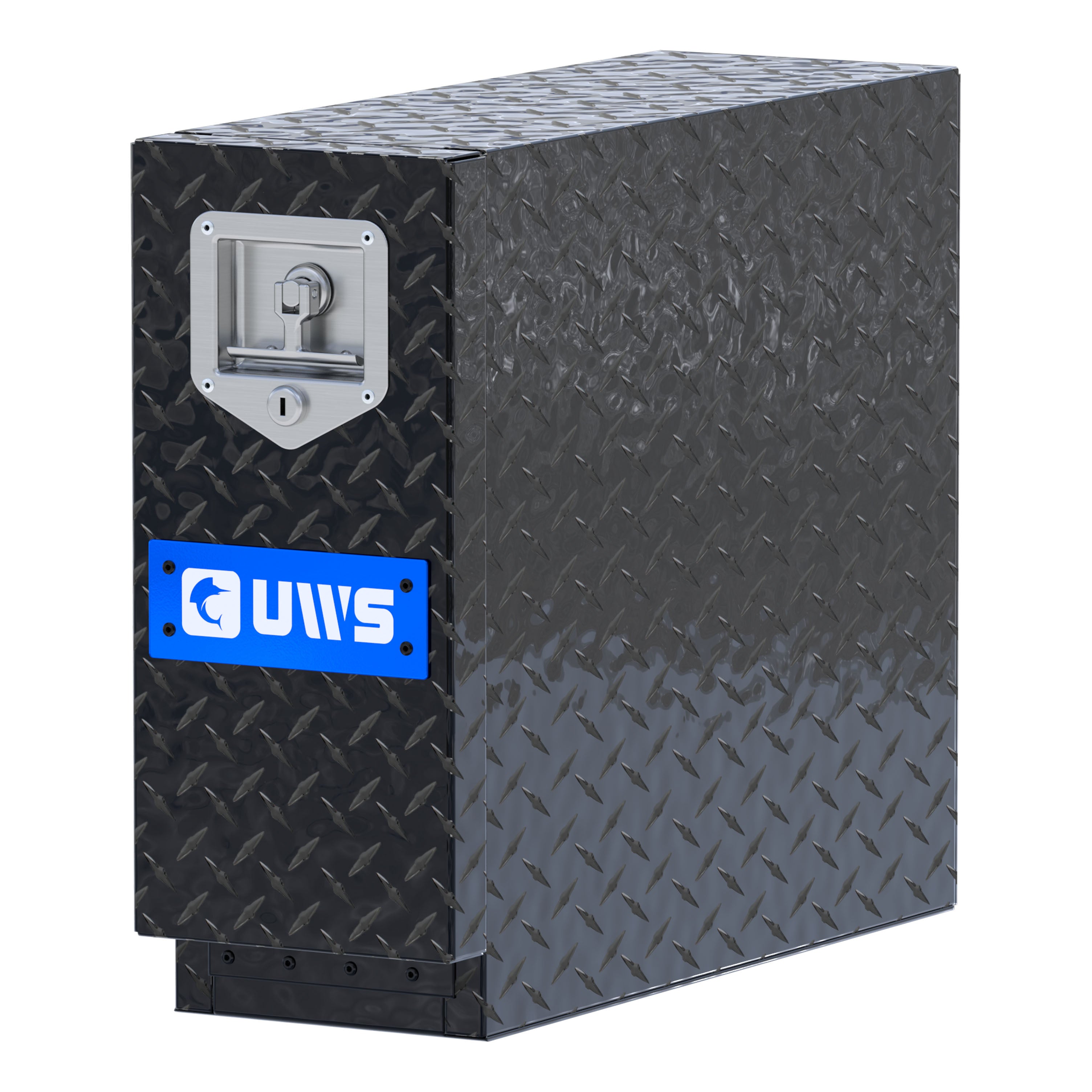 UWS DS-22-BLK Gloss Black Aluminum 22" Drawer Truck Tool Box (LTL Shipping Only)