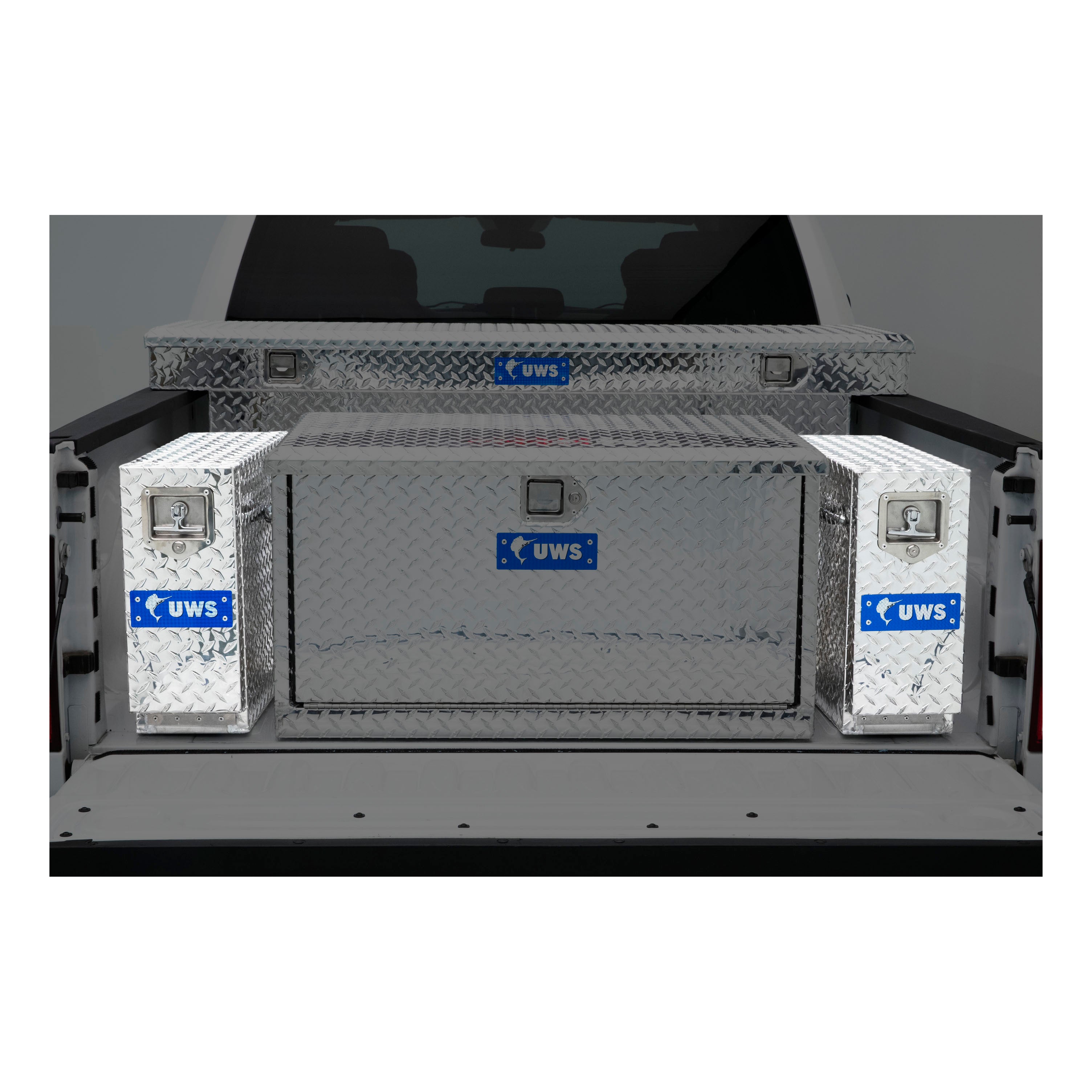 UWS DS-22 Bright Aluminum 22" Drawer Truck Tool Box (LTL Shipping Only)