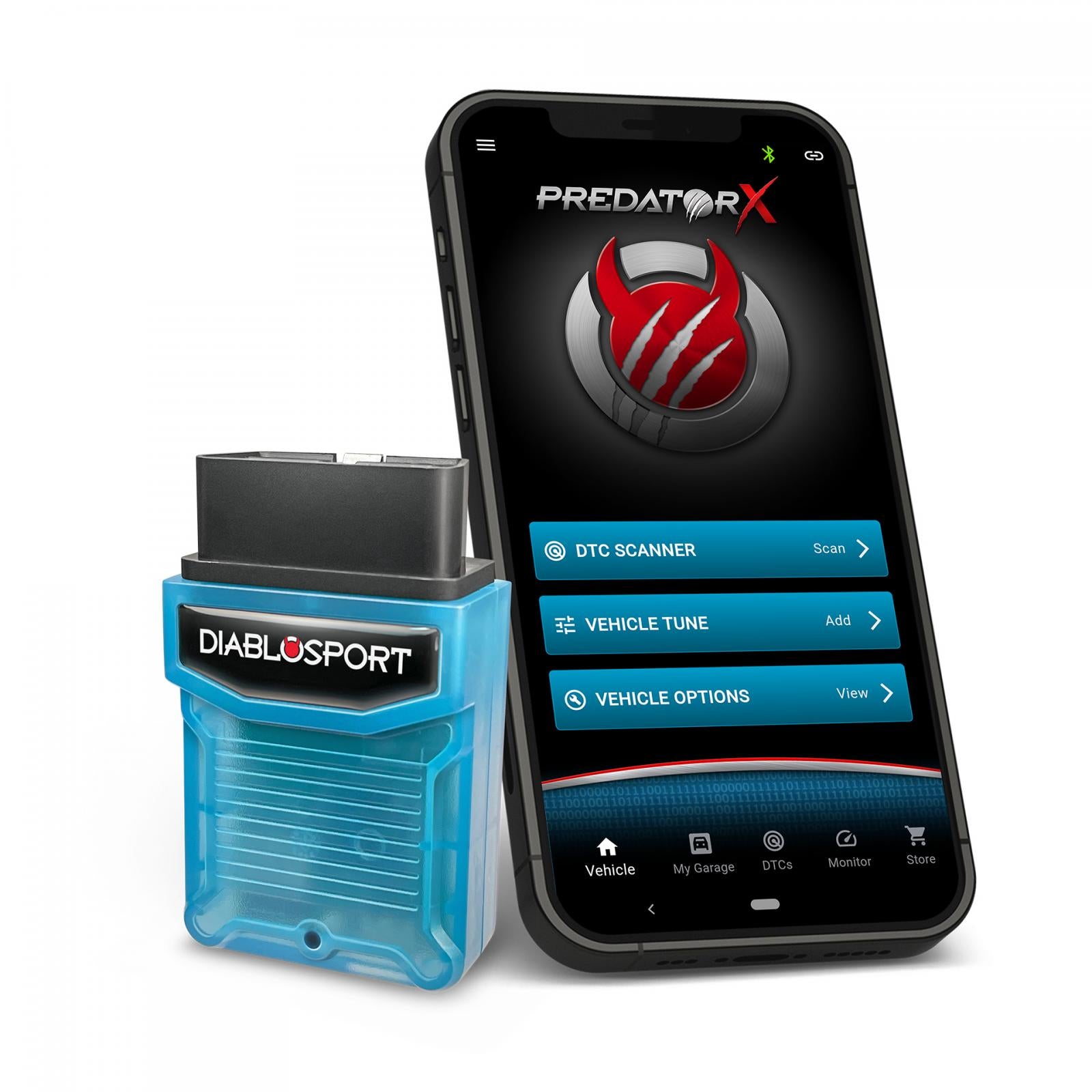 PredatorX for 2015-2017 Dodge/Ram with PCM Swap PredatorX is the ultimate mobile tuning solution DiabloSport