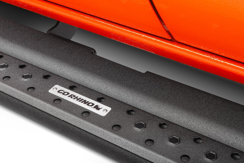 Dominator Xtreme DSS Steps W/Rocker Panel Kit XtraCab Texured Black 2024-2026 Toyota Tacoma Go Rhino