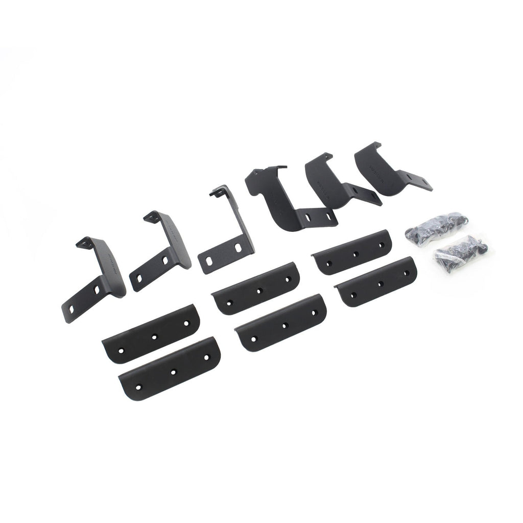 Dominator Xtreme DSS SideSteps With Mounting Bracket Kit Textured Black 2022-2026 Toyota Tundra Go Rhino