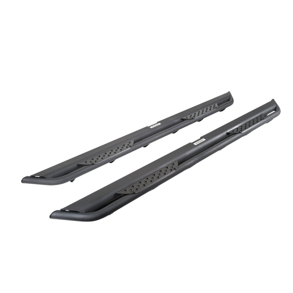Dominator Xtreme DT Side Steps with Mounting Bracket Kit Textured Black 2019-2026 Ford Ranger Go Rhino