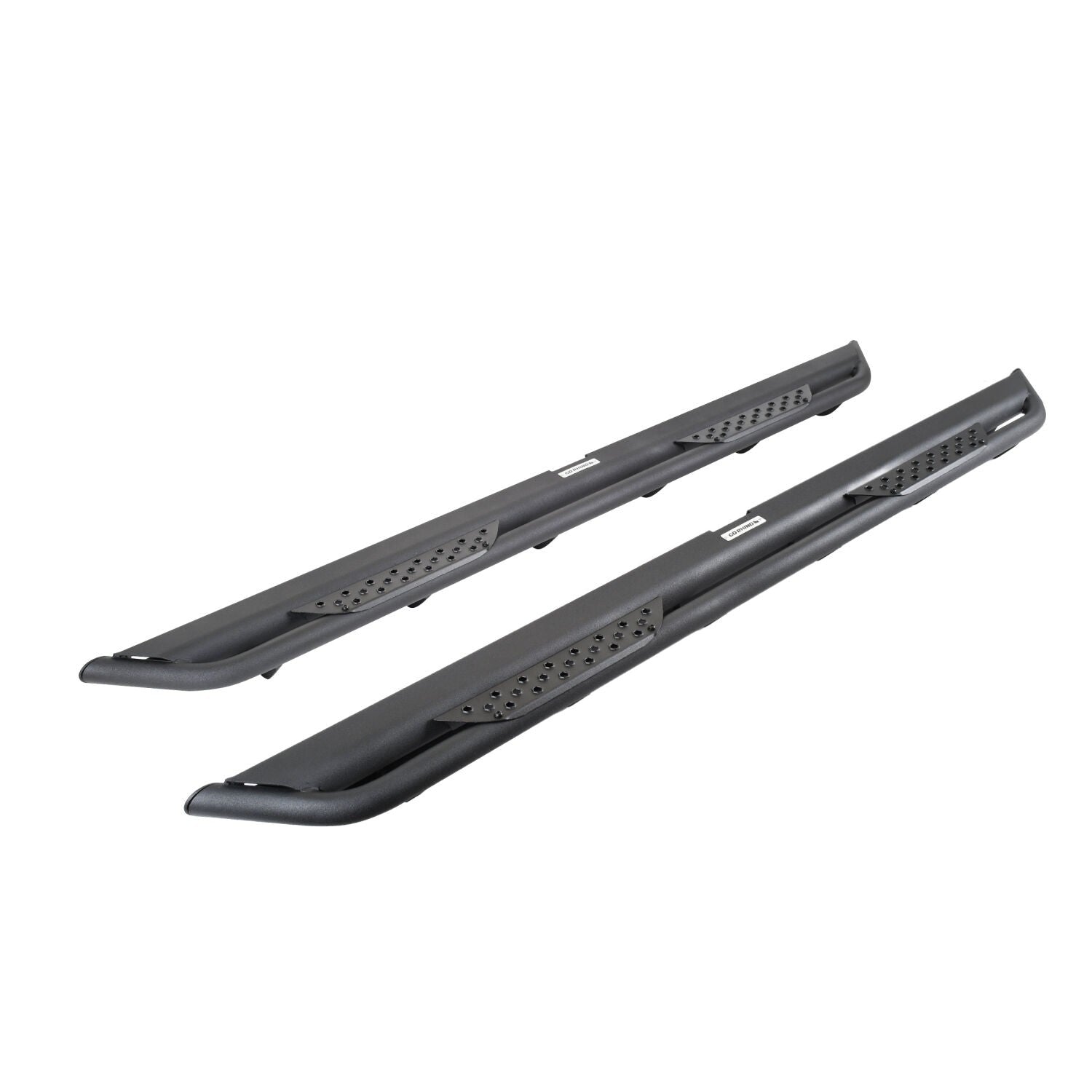 Dominator Xtreme DT Side Steps with Mounting Bracket Kit Textured Black 2019-2026 Ford Ranger Go Rhino