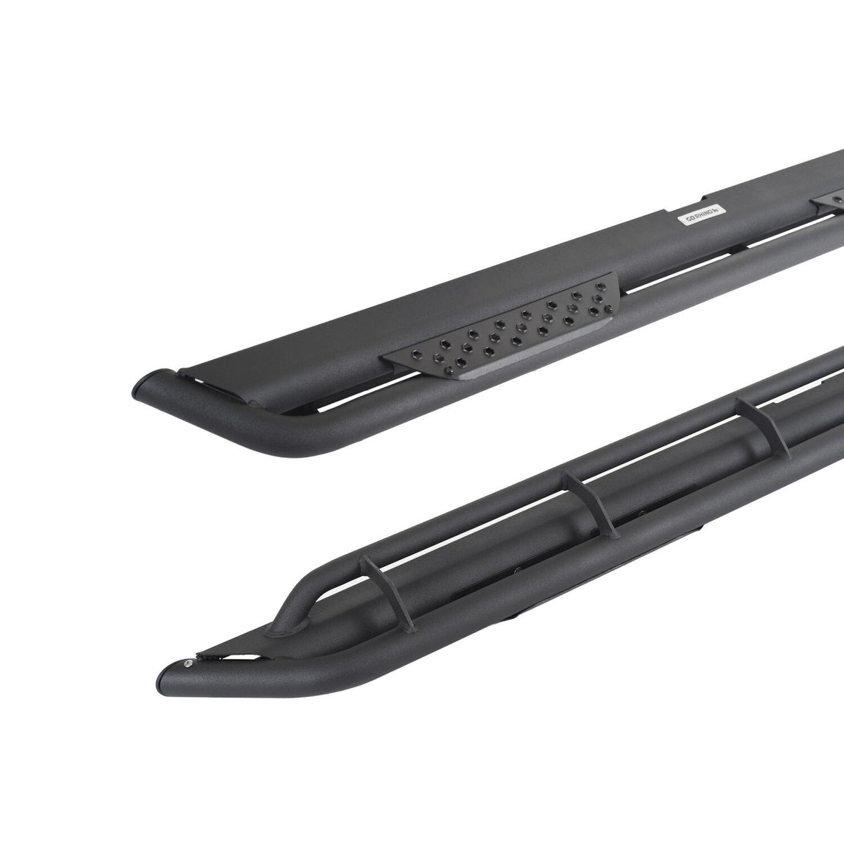 Dominator Xtreme DT Side Steps with Mounting Bracket Kit Textured Black 2022-2026 Ford Maverick Go Rhino