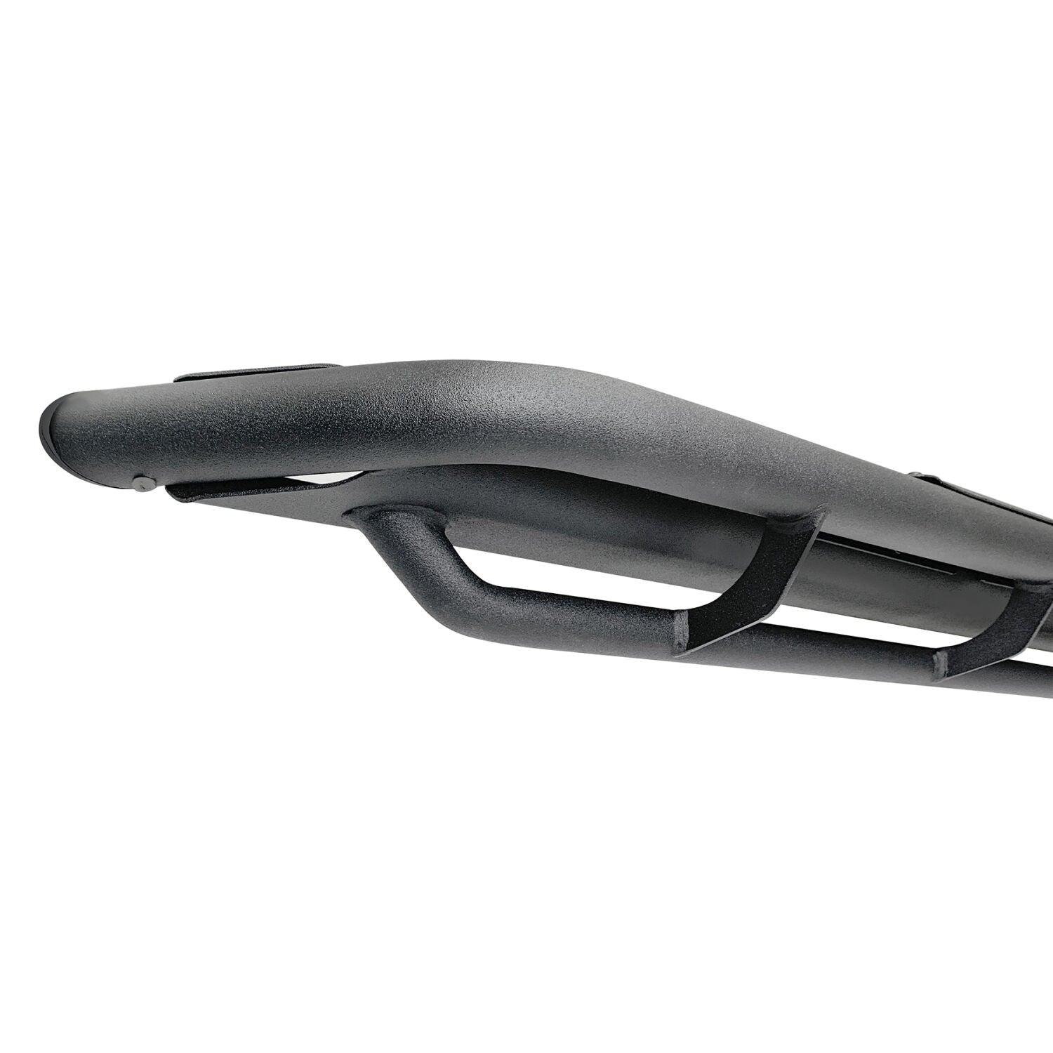 Dominator Xtreme DT Side Steps with Mounting Bracket Kit Textured Black 2021-2025 Ford Bronco 2 Door Go Rhino