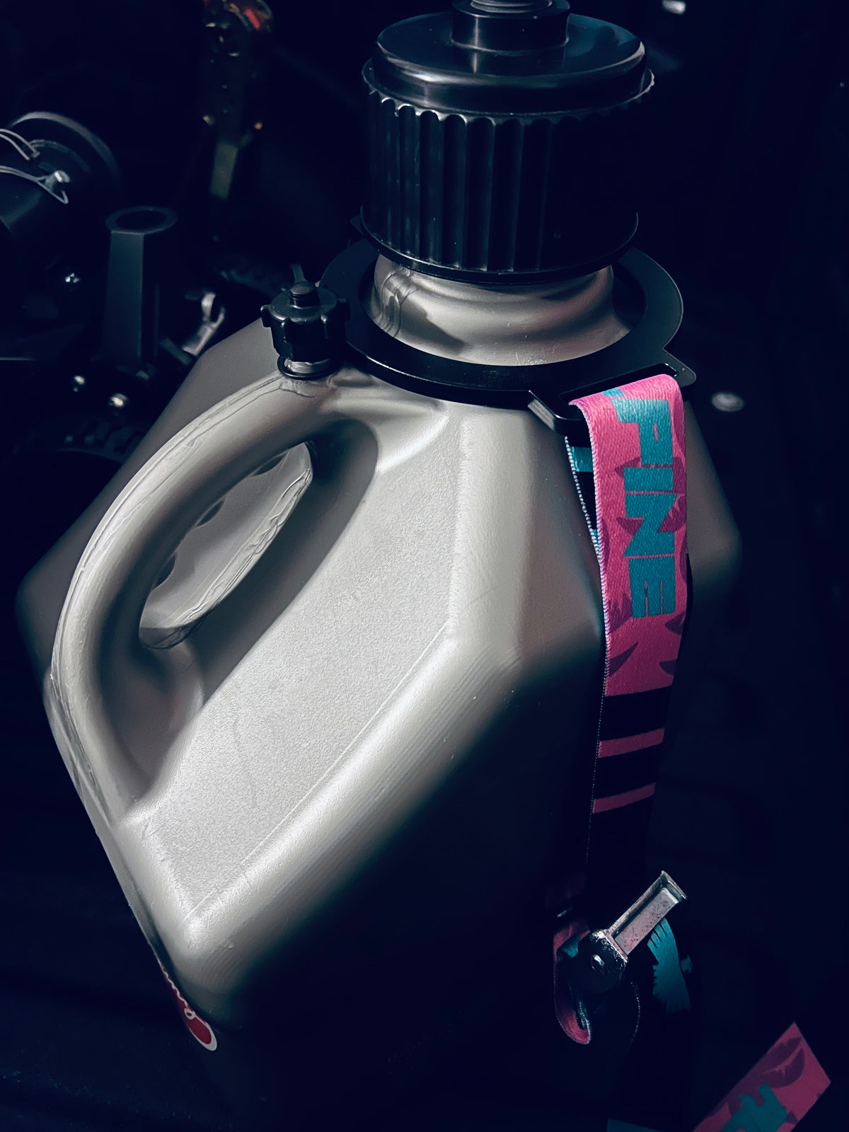 Ring Fuel Jug Strap- Miami Nights