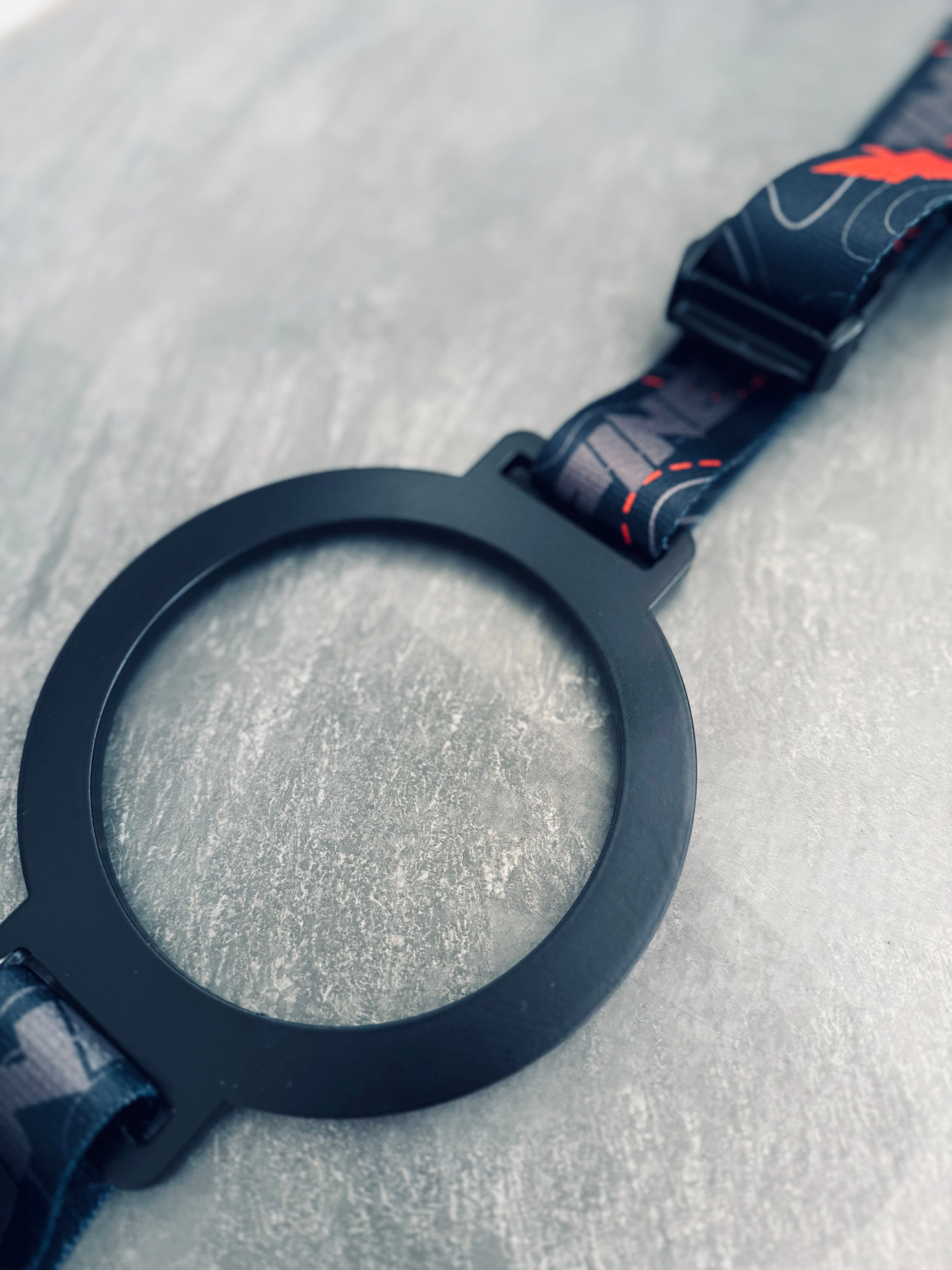Ring Fuel Jug Strap- Orange Topo