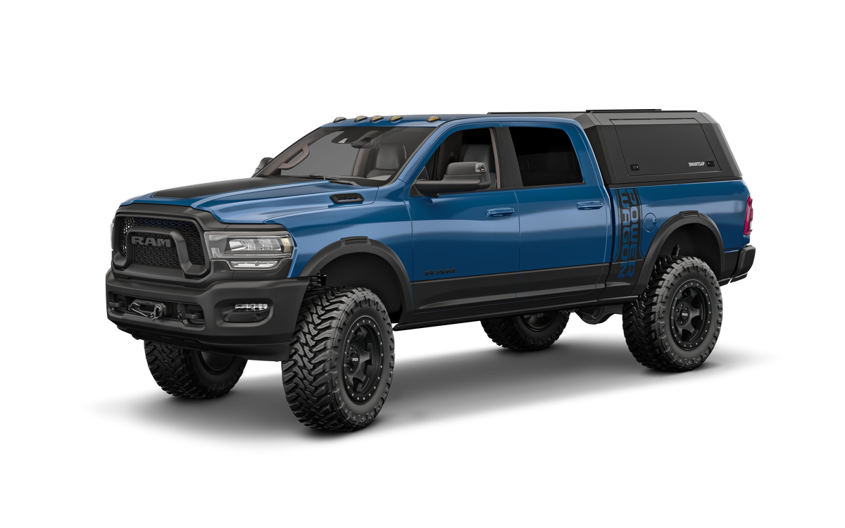 F-150 Truck Bed Cap SmartCap EVOa Adventure Matte Black For 15-20 Ford F-150 5.5 Foot Short Bed RSI SmartCap