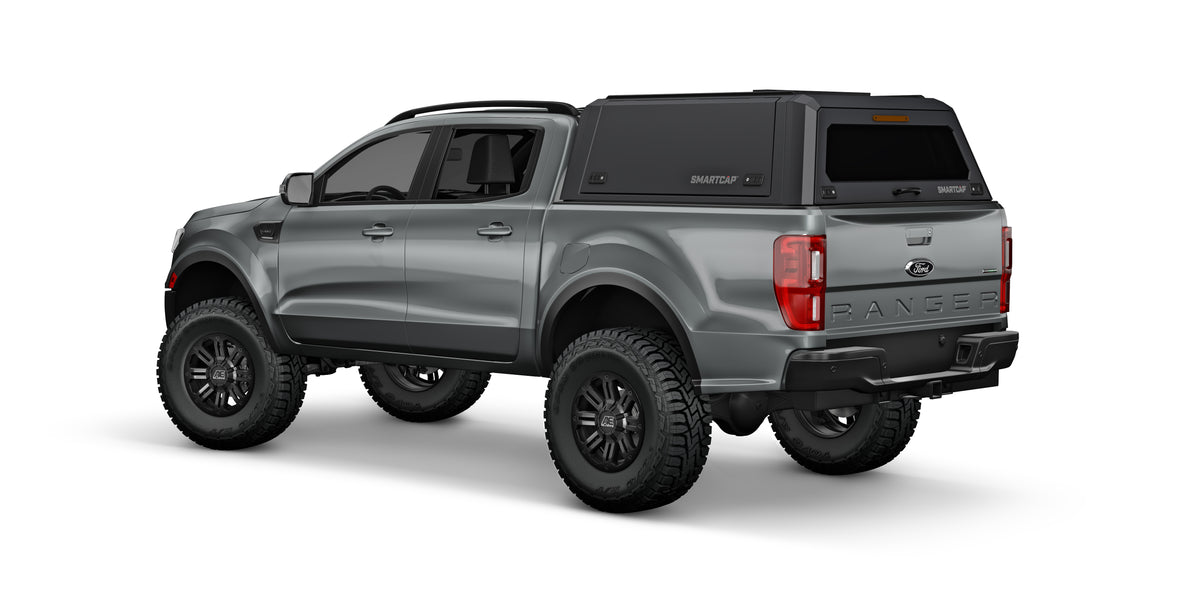 Ranger Truck Bed SmartCap Edge Adventure Matte Black 24-26 Ford Ranger 5 Foot Short Bed RSI SmartCap