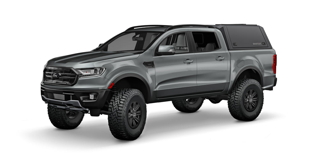 Ranger Truck Bed SmartCap Edge Adventure Matte Black 24-26 Ford Ranger 5 Foot Short Bed RSI SmartCap