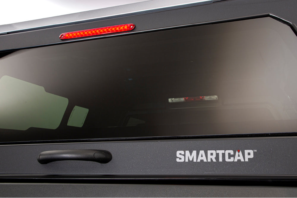RAM 1500 Truck Bed Cap SmartCap EVOa Adventure Matte Black For 19-26 RAM 1500 6.4 Foot Standard Bed RSI SmartCap