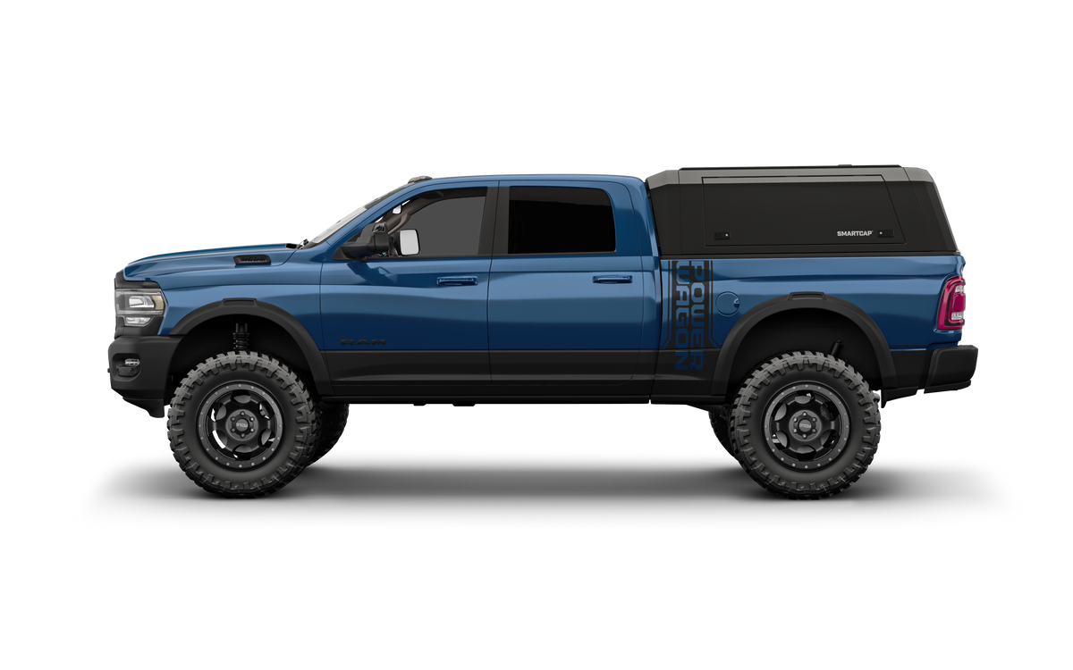 Tundra Truck Bed Cap SmartCap EVOa Adventure Matte Black For 07-21 Toyota Tundra 6.5 Foot Short Bed RSI SmartCap